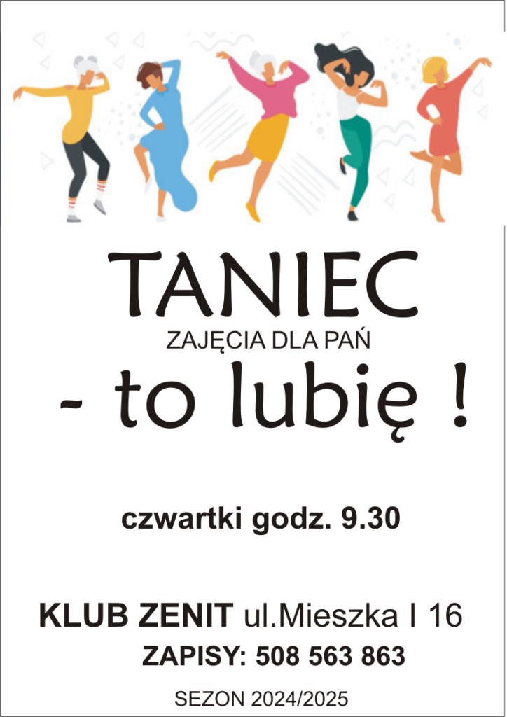 Taniec- zajęcia dla pań