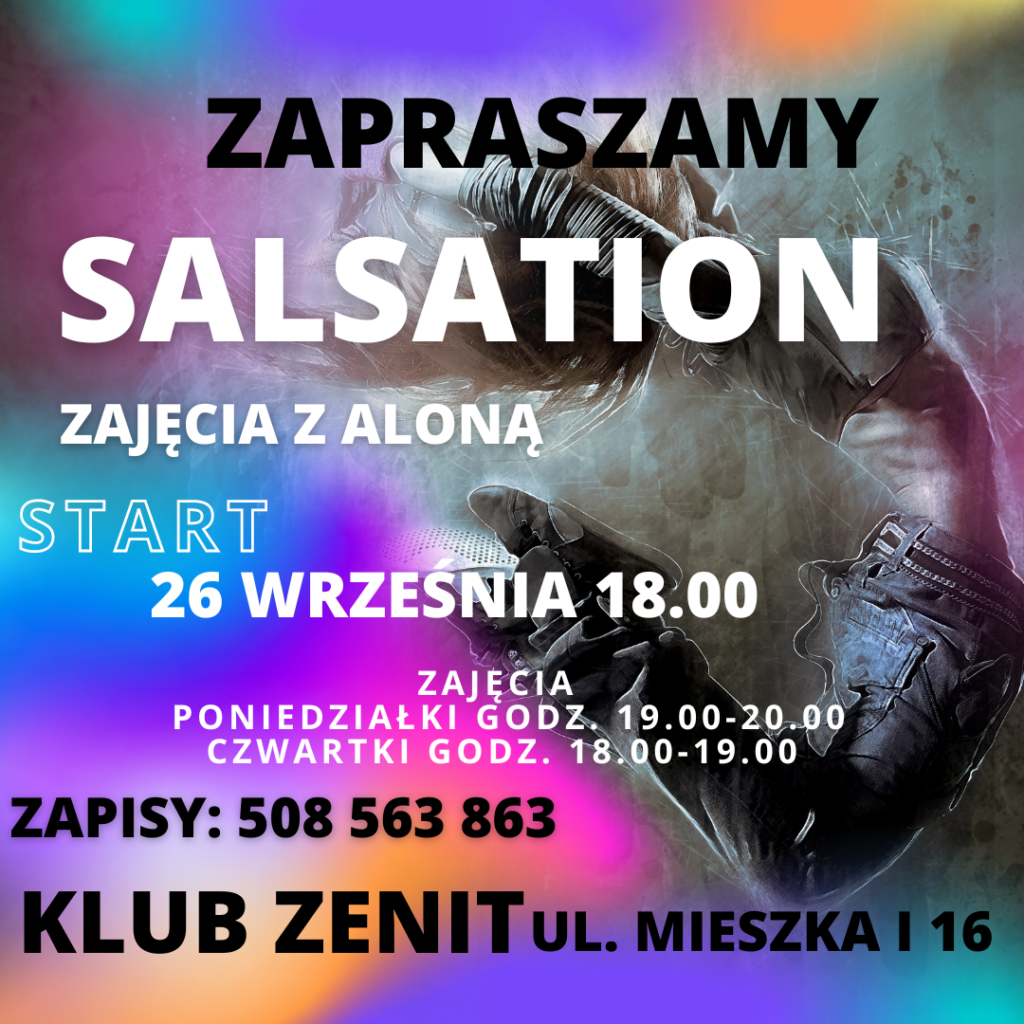 Zajęcia Salsation w Klubie Zenit