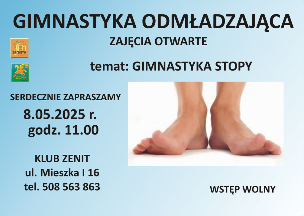 Gimnastyka stopy - zajęcia otwarte