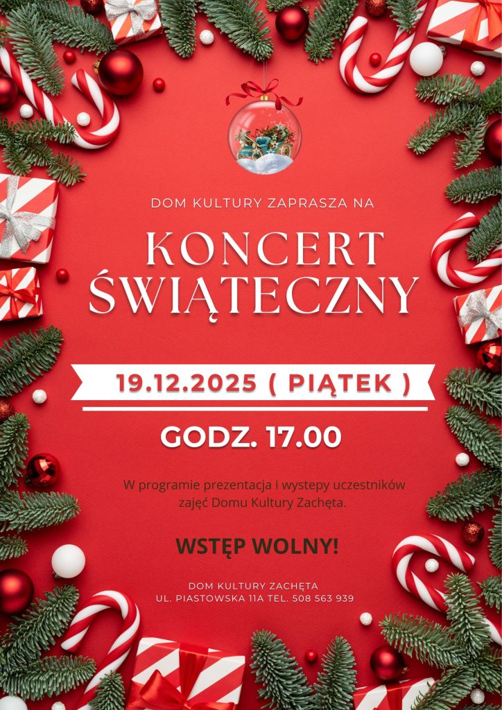 Koncert Świąteczny w Domu Kultury