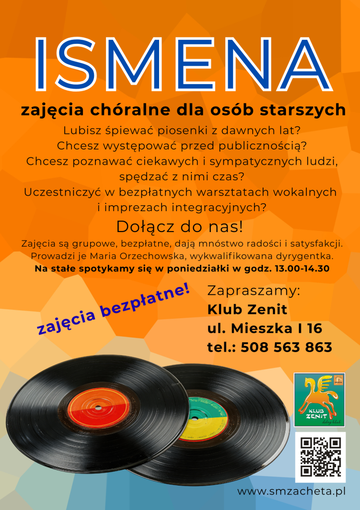 Ismena - zajęcia chóralne dla osób starszych