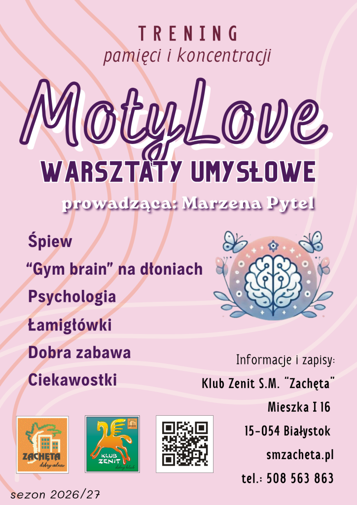 MotyLove - warsztaty umysłowe sezon 2026/2027