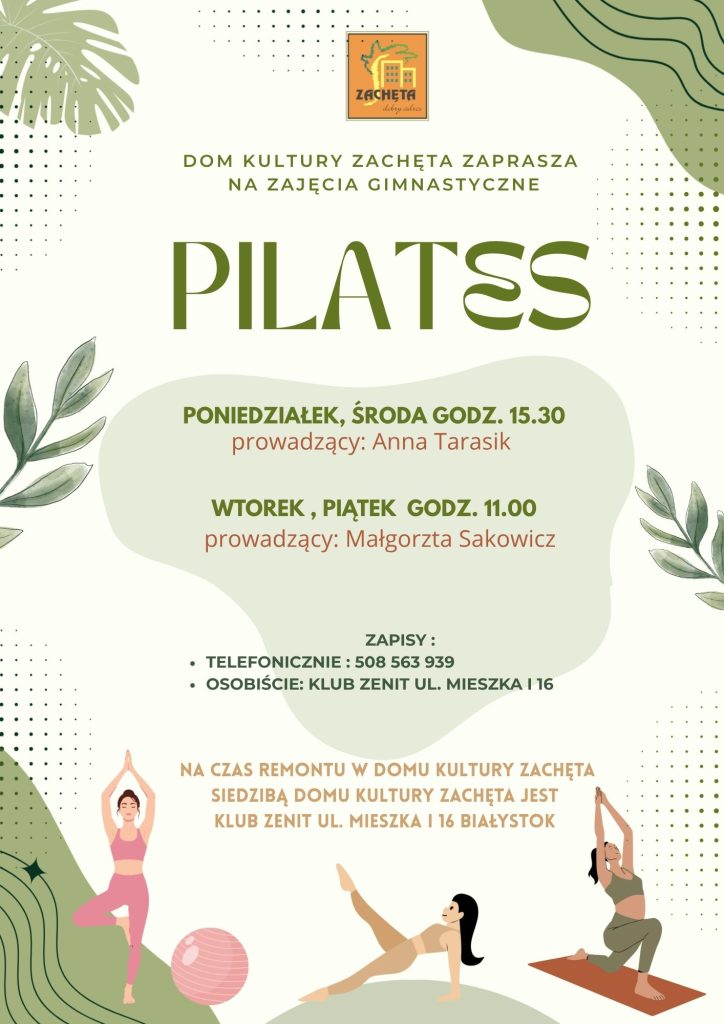 Pilates - zajęcia gimnastyczne