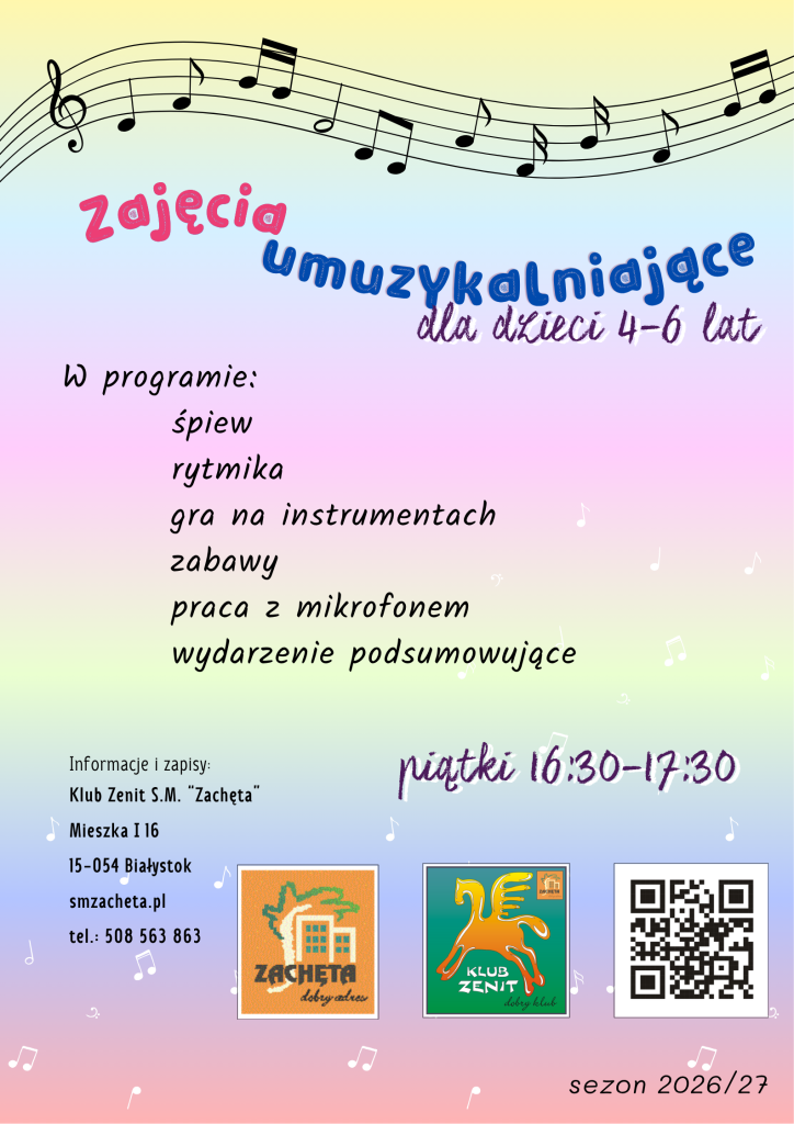 Zajęcia umuzykalniające